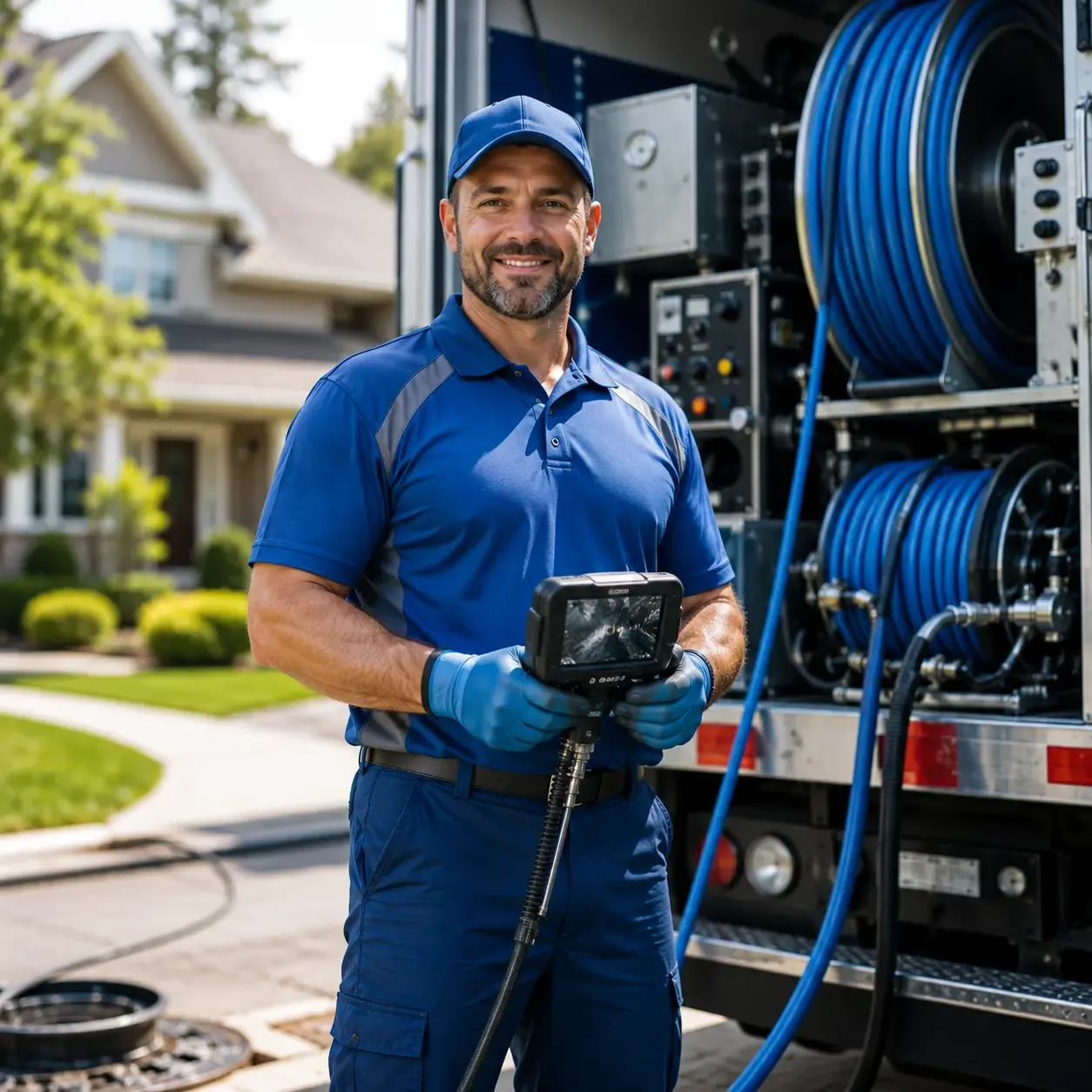 Local outdoor drain cleaning specialists in Gnadenhutten, OH